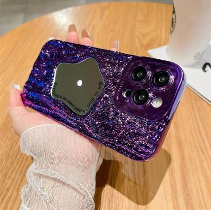 iPhone - Luxury Makeup Mirror Diamond Case