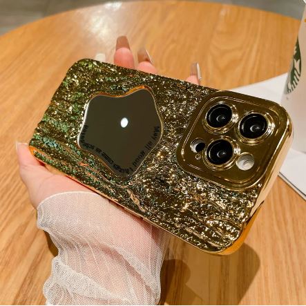 iPhone - Luxury Makeup Mirror Diamond Case