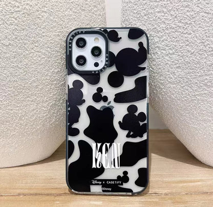 iPhone 13 Series- Mickey Pattern Silicone Case