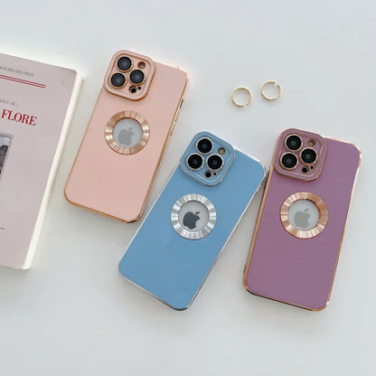 iPhone 13 Series - Electroplating Logo Cut Case