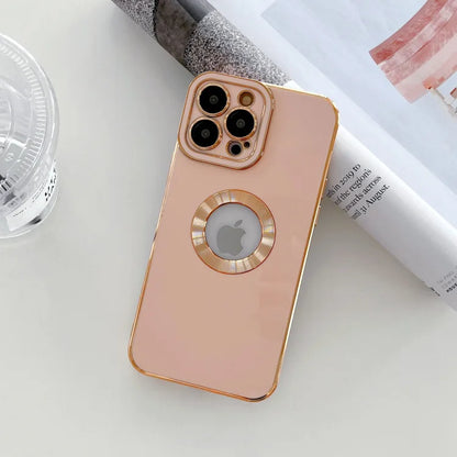 iPhone 13 Series - Electroplating Logo Cut Case