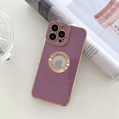 iPhone 13 Series - Electroplating Logo Cut Case