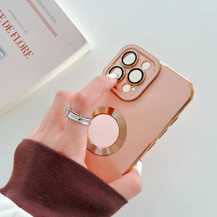 iPhone 13 Series - Electroplating Logo Cut Case