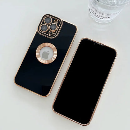 iPhone 13 Series - Electroplating Logo Cut Case