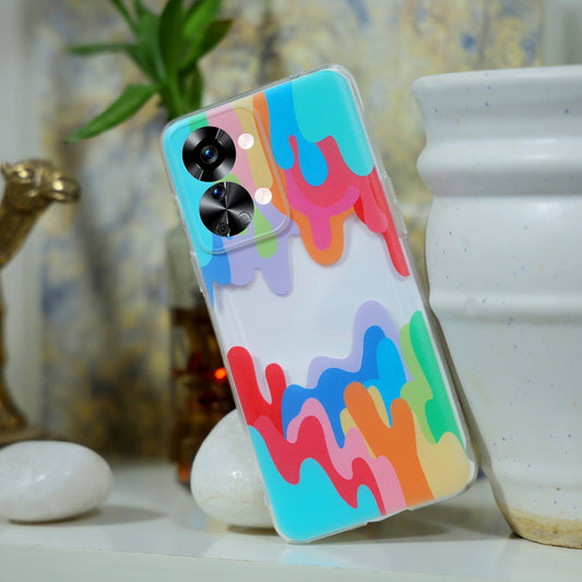 OnePlus - Art Abstract Colorful Silicone Case