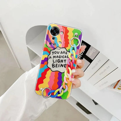 OnePlus - Rainbow Case with Chain Bracelet