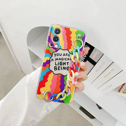 OnePlus - Rainbow Case with Chain Bracelet